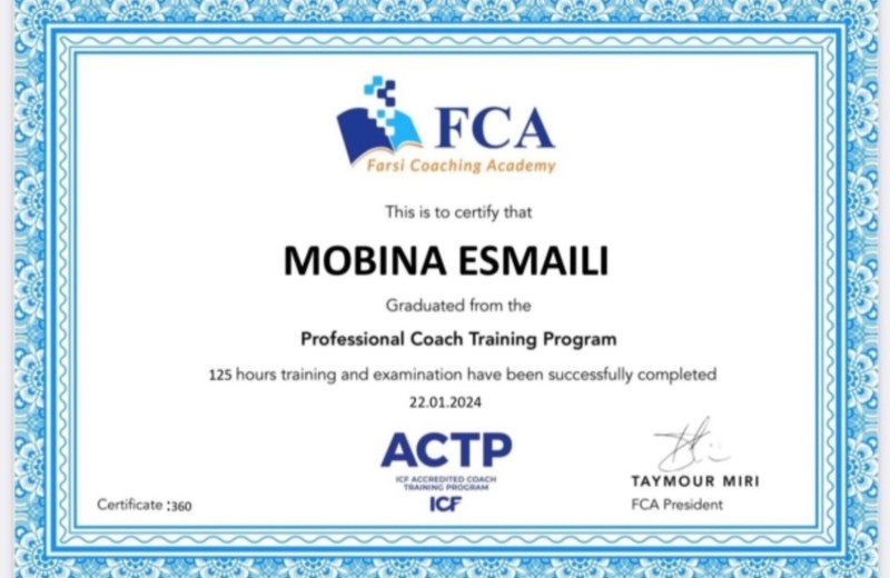 کوچینگ حرفه‌ای ACTP / ICF